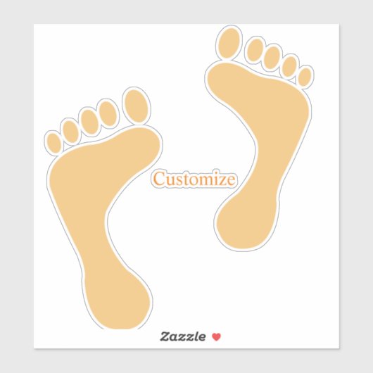 Barefoot Beach Bum Thunder_Cove Sticker (Vel)