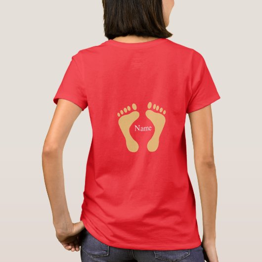 Barefoot Beach Bum Thunder_Cove T-shirt (Achterkant)