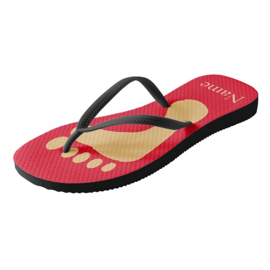 Barefoot Beach Bum Thunder_Cove Teenslippers (Schuin)