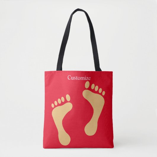 Barefoot Beach Bum Thunder_Cove Tote Bag (Voorkant)