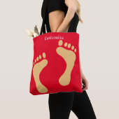 Barefoot Beach Bum Thunder_Cove Tote Bag (Dichtbij)