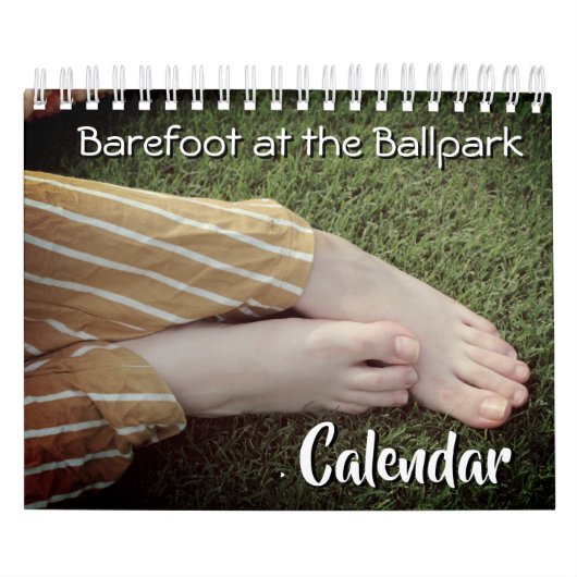 Barefoot bij de Ballpark Two-Page Agenda Kalender (Hoes)
