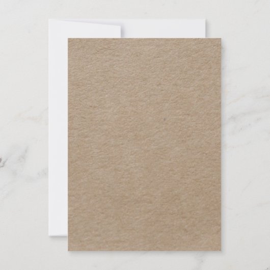 Barefoot en zwanger Bubble baby shower nodigt uit Kaart (Achterkant)