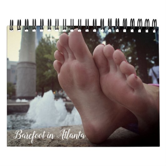 Barefoot in Atlanta 12-maands Agenda Kalender (Hoes)