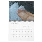 Barefoot in Atlanta 12-maands Agenda Kalender (Jan 2026)