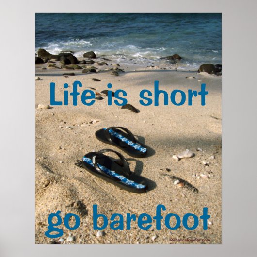 Barefoot Inspiration poster (Voorkant)