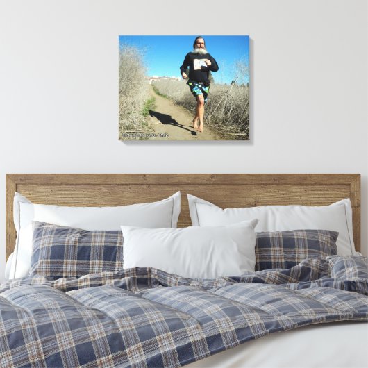 Barefoot Ken Bob art Canvas Afdruk (Insitu (Slaapkamer))