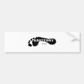 BareFoot-Logo Bumpersticker (Voorkant)
