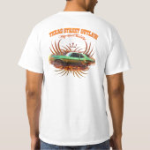 "Barefoot Ronnie" 71 Green Yenko Nova Front/Back T-shirt (Achterkant)