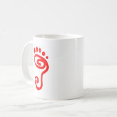 Barefoot Runner Koffiemok (Voorkant links)