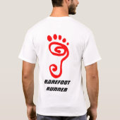 Barefoot Runner T-shirt (Achterkant)