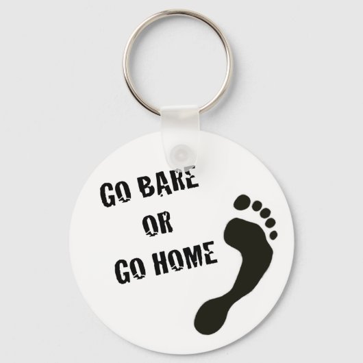 Barefoot Running Keychain (Voorkant)