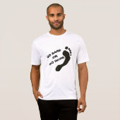 Barefoot Running Shirt - GA BARE of GA THUIS (Voorkant volledig)