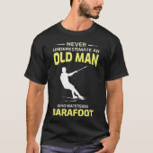 Barefoot skiën Watersport Motorboot T-shirt (Voorkant)