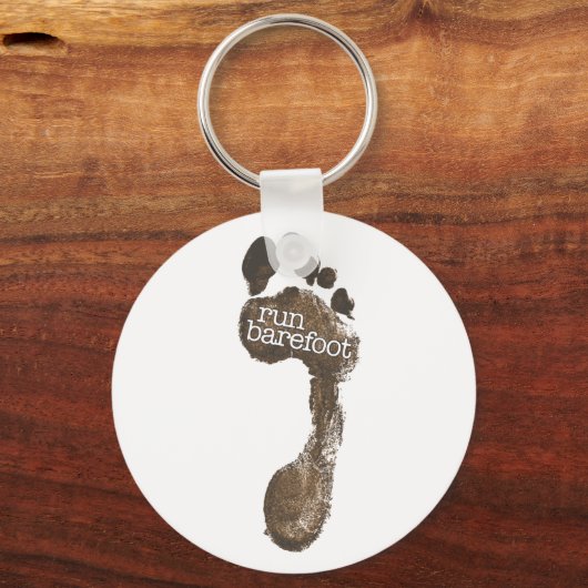 Barefoot Sleutelhanger uitvoeren (Voorkant)