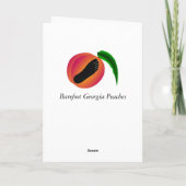 Barefoot voor het Feestdagen Wenskaart (Achterkant)