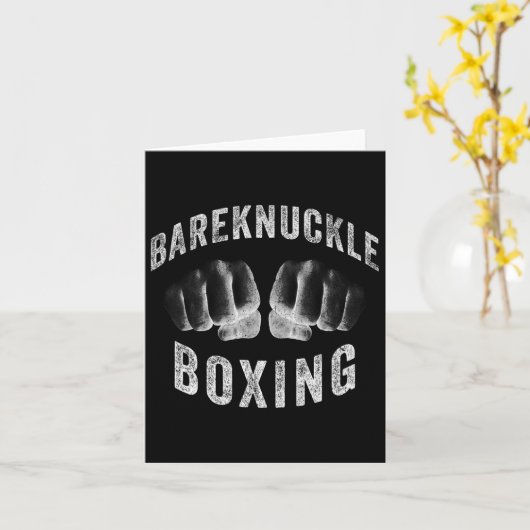 Bareknuckle Boxing Bareknuckle Kaart (Gele Bloem)