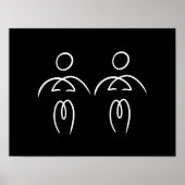 Barelines Man en Man Poster (Voorkant)