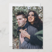 Barely Daar Shades - Fotobruiloft Kaart (Achterkant)