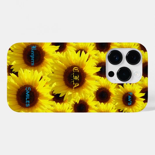 Barely Daar Sunflower Case-Mate iPhone Case (Achterkant (horizontaal))