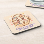 Barely Holding It Together Bier Onderzetter (Linkerzijde)