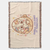 Barely Holding It Together Deken (Voorkant Verticaal)