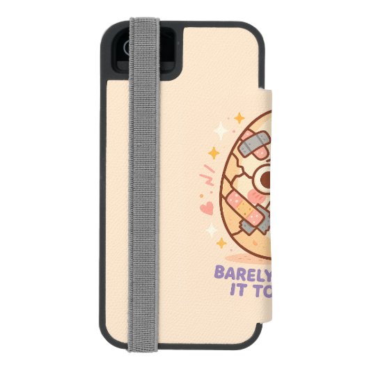 Barely Holding It Together Incipio iPhone Portemonnee Hoesje (Agenda Achterkant)