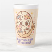 Barely Holding It Together Latte Mok (Voorkant)