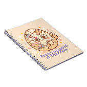 Barely Holding It Together Notitieboek (Rechterzijde)