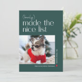 Barely Made It Editable Color Holiday Fotokaart Feestdagenkaart (Staand voorkant)