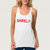 BARELY tanktop (Voorkant)