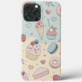 Barely There – Sweet Cakes voor design Case-Mate iPhone Case (Achterkant)