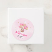 Barely Wait Baby Shower Bedankjes Labels (In situ)