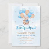 Barely Wait Baby Shower Kaart (Voorkant)