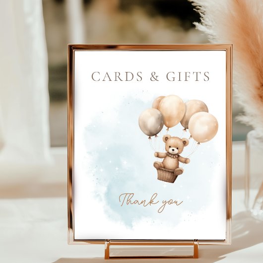 Barely Wait Neutrale Baby Shower Tafel Sign Poster