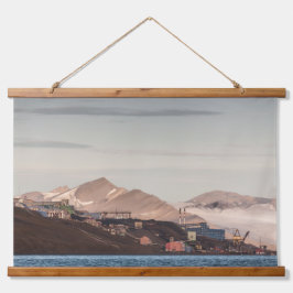 Barentsburg Svalbard Hangend Wandkleed