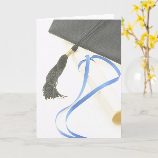 Baret, Diploma, de Blauwe kaart van de Afstuderen (Gele Bloem)