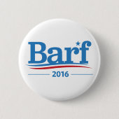 Barf Bernie Sanders 2016 Elections Collectie Ronde Button 5,7 Cm (Voorkant)