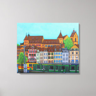 Barfusserplat Rendez-vous Canvas Print