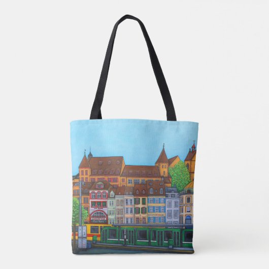 Barfüsserplatz Rendez-vous Bag van Lisa Lorenz Tote Bag (Achterkant)