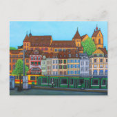 Barfüsserplatz Rendez-vous Briefkaart by Lisa Lore (Voorkant)