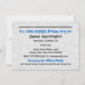 BARGAIN 50e VERZEKERING Birthday Party BAR01 Kaart (Achterkant)