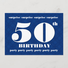 BARGAIN 50e VERZEKERING Birthday Party BAR01 Kaart