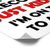 Bargain Hunter Funny Poster (Hoek)