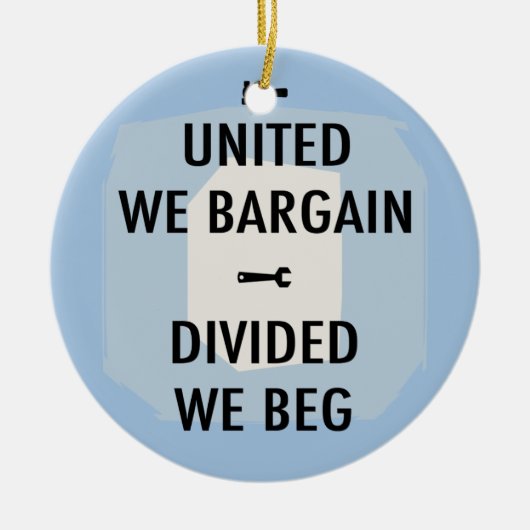 Bargain of Beg III Keramisch Ornament (Voorkant)