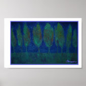 BargasArtworks Liz's Trees Print (Voorkant)