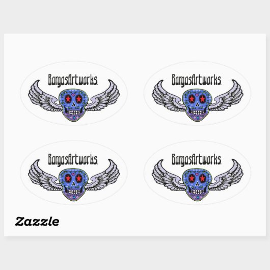 BargasArtworks Logo Sticker (Vel)