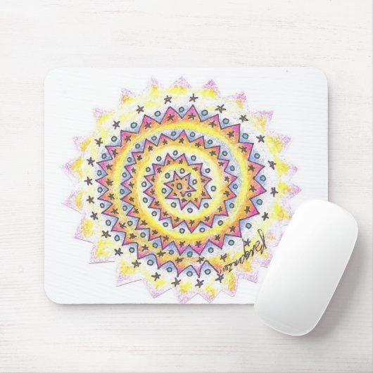 BargasArtworks Mystery Mandala Mousepad Muismat (Met muis)
