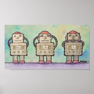 BargasArtworks Robots Print