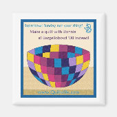 Bargello Bowl Magnet (Voorkant)